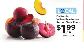 Ralphs California Yellow Peaches offer