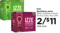 Ralphs Izze Sparkling Juice offer
