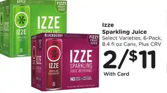 Ralphs Izze Sparkling Juice offer