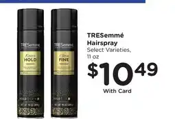 Ralphs TRESemmé Hairspray offer