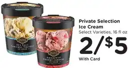 Ralphs Private Selection Ice Cream offer