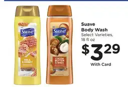 Ralphs Suave Body Wash offer