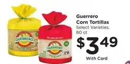 Ralphs Guerrero Corn Tortillas offer