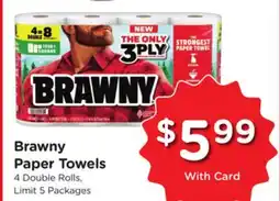 Ralphs Brawny Paper Towels offer