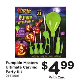 Ralphs Pumpkin Masters Ultimate Carving Party Kit offer