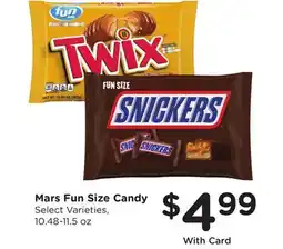 Ralphs Mars Fun Size Candy offer