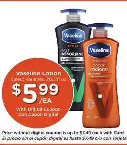 Ralphs Vaseline Lotion offer