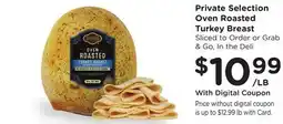Ralphs Private Selection Oven Roasted Turkey Breast offer