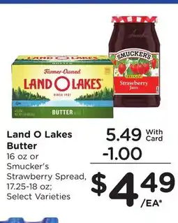 Ralphs Land O Lakes Butter offer