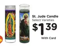 Ralphs St. Jude Candle offer