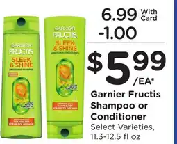 Ralphs Garnier Fructis Shampoo or Conditioner offer