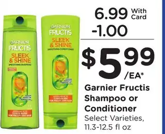 Ralphs Garnier Fructis Shampoo or Conditioner offer