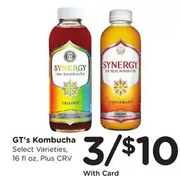 Ralphs GT's Kombucha offer