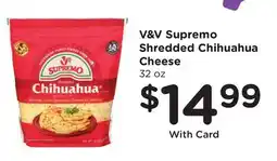 Ralphs V & V Supremo Shredded Chihuahua Cheese offer