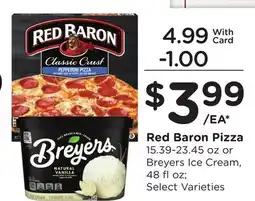Ralphs Red Baron Pizza offer
