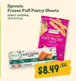 Sprouts Farmers Market Sprouts Frozen Puff Pastry Sheets offer