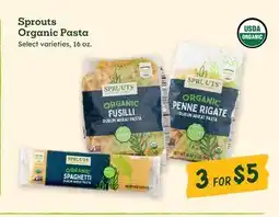 Sprouts Farmers Market Sprouts Organic Pasta offer