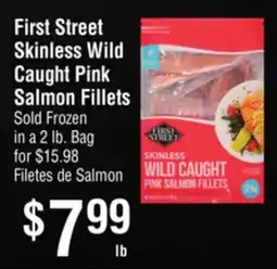 Smart & Final First Street Skinless Wild Caught Pink Salmon Fillets offer
