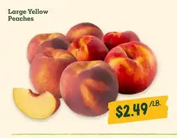 Sprouts Farmers Market Large Yellow Peaches offer
