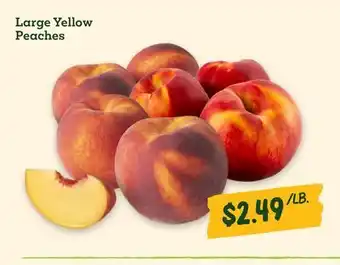 Sprouts Farmers Market Large Yellow Peaches offer