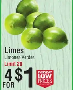 Smart & Final Limes offer