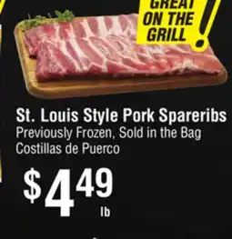 Smart & Final St. Louis Style Pork Spareribs offer