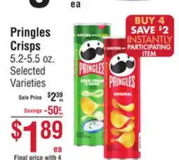 Smart & Final Pringles Crisps offer