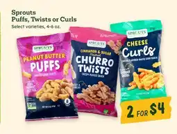 Sprouts Farmers Market Sprouts Puffs, Twists or Curls offer