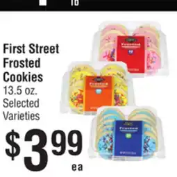 Smart & Final First Street Frosted Cookies offer