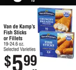Smart & Final Van de Kamp's Fish Sticks or Fillets offer