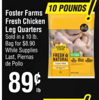 Smart & Final Foster Farms Fresh Chicken Leg Quarters offer