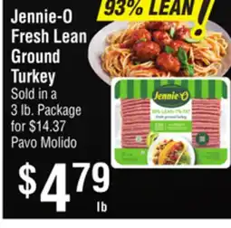 Smart & Final Jennie-O Fresh Lean Ground Turkey offer