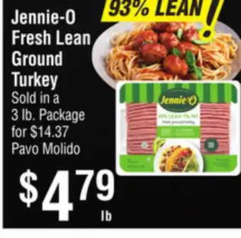Smart & Final Jennie-O Fresh Lean Ground Turkey offer