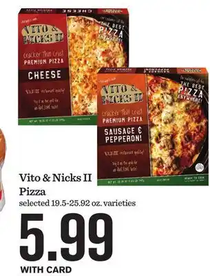 Mariano's Vito & Nicks II Pizza offer