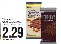 Mariano's Hershey's XL Chocolate Bars offer