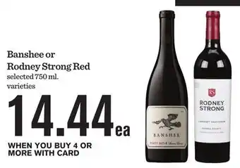 Mariano's Banshee or Rodney Strong Red offer