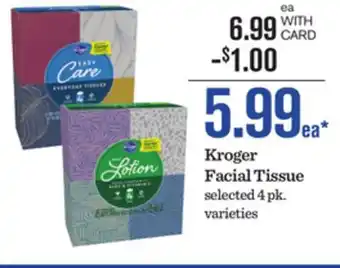 Mariano's Kroger Facial Tissue offer