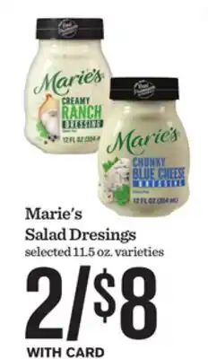 Mariano's Marie's Salad Dresings offer