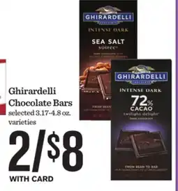 Mariano's Ghirardelli Chocolate Bars offer