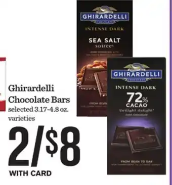 Mariano's Ghirardelli Chocolate Bars offer