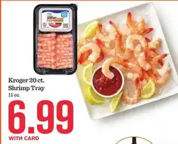 Mariano's Kroger 20 ct. Shrimp Tray offer