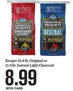 Mariano's Kroger 15.4 lb. Original or 11.6 lb. Instant Light Charcoal offer