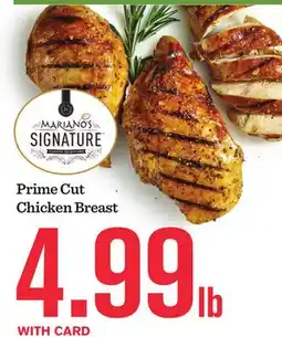 Mariano's Prime Cut Chicken Breast offer
