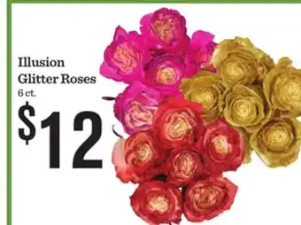 Mariano's Illusion Glitter Roses offer