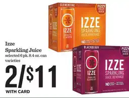 Mariano's Izze Sparkling Juice offer
