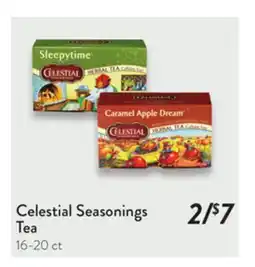 Fresh Thyme Celestial Seasonings Tea offer