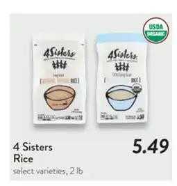 Fresh Thyme 4 Sisters Rice offer