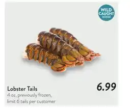 Fresh Thyme Lobster Tails offer
