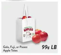 Fresh Thyme Gala, Fuji, or Pazazz Apple Totes offer