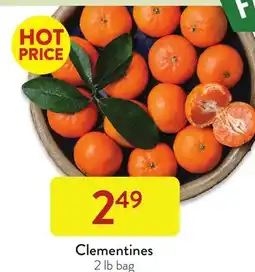 Fresh Thyme Clementines offer